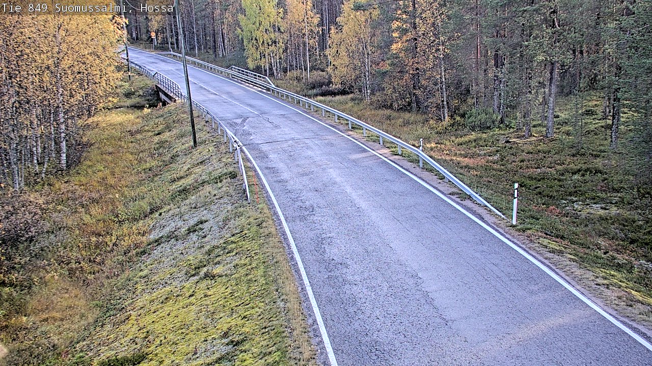 Kelikamerat Kuva Tie 843 Suomussalmi, Hossa, Suomussalmi, Kainuu