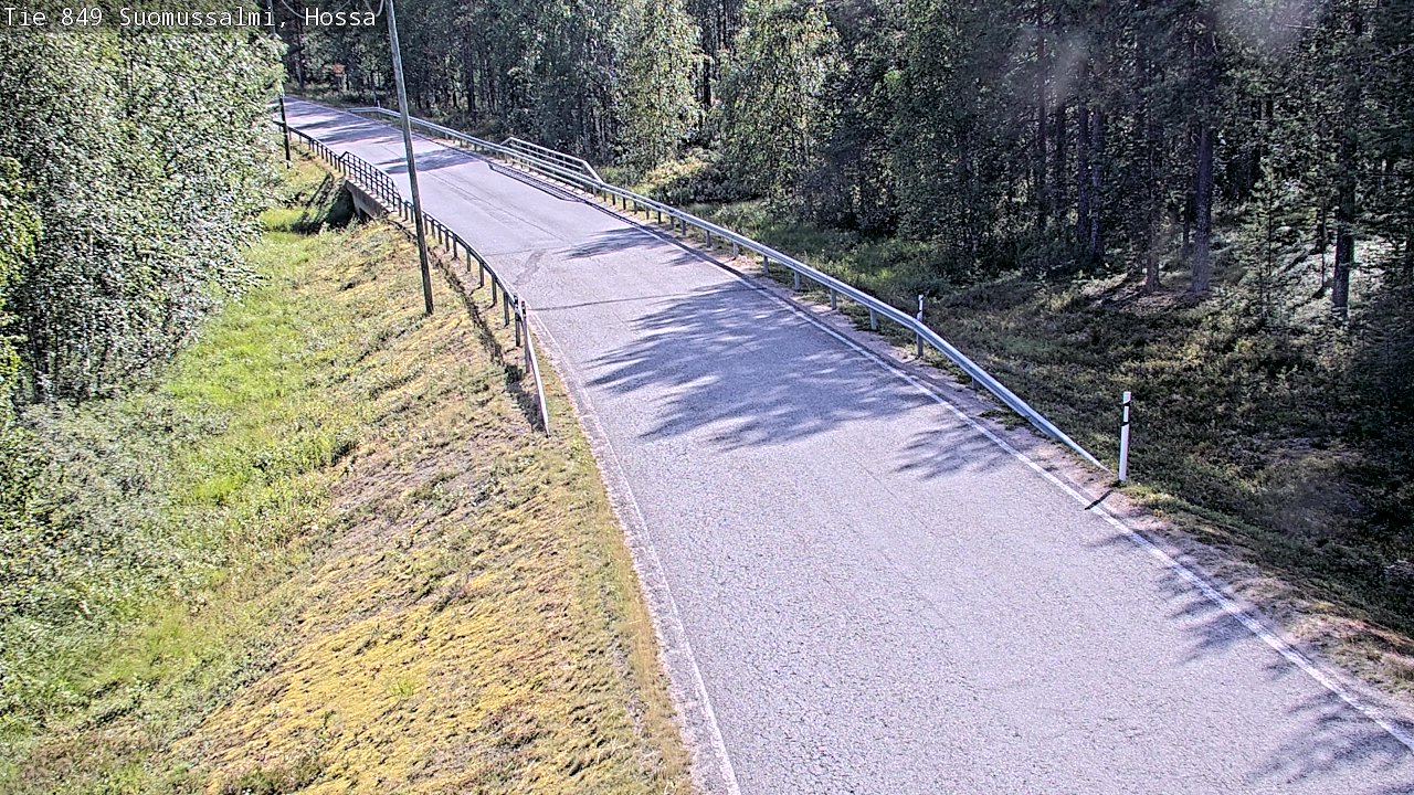 Kelikamerat Kuva Tie 843 Suomussalmi, Hossa, Suomussalmi, Kainuu