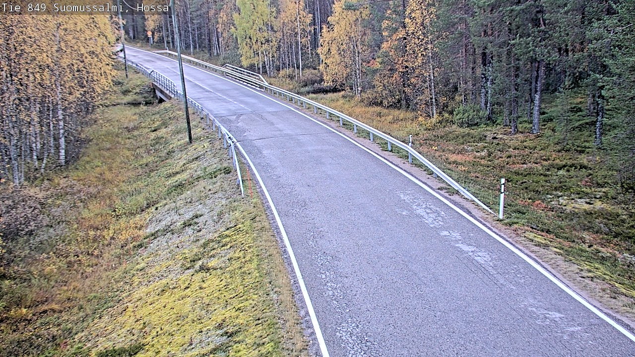Kelikamerat Kuva Tie 843 Suomussalmi, Hossa, Suomussalmi, Kainuu