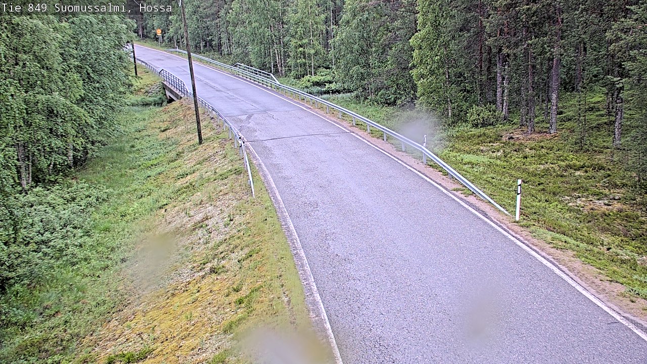 Kelikamerat Kuva Tie 843 Suomussalmi, Hossa, Suomussalmi, Kainuu