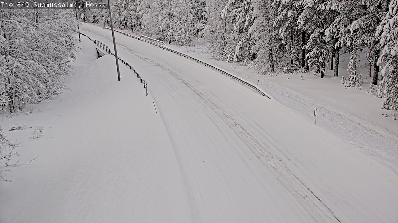 Kelikamerat Kuva Tie 843 Suomussalmi, Hossa, Suomussalmi, Kainuu