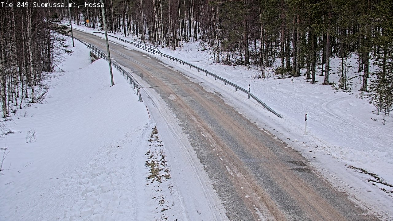 Kelikamerat Kuva Tie 843 Suomussalmi, Hossa, Suomussalmi, Kainuu