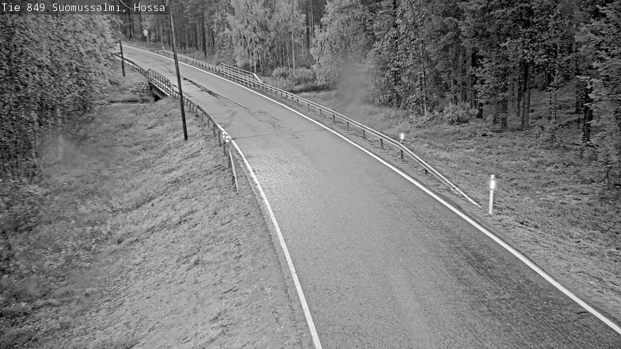 Kelikamerat Kuva Tie 843 Suomussalmi, Hossa, Suomussalmi, Kainuu