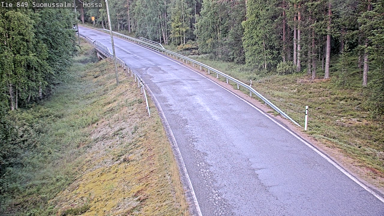 Kelikamerat Kuva Tie 843 Suomussalmi, Hossa, Suomussalmi, Kainuu