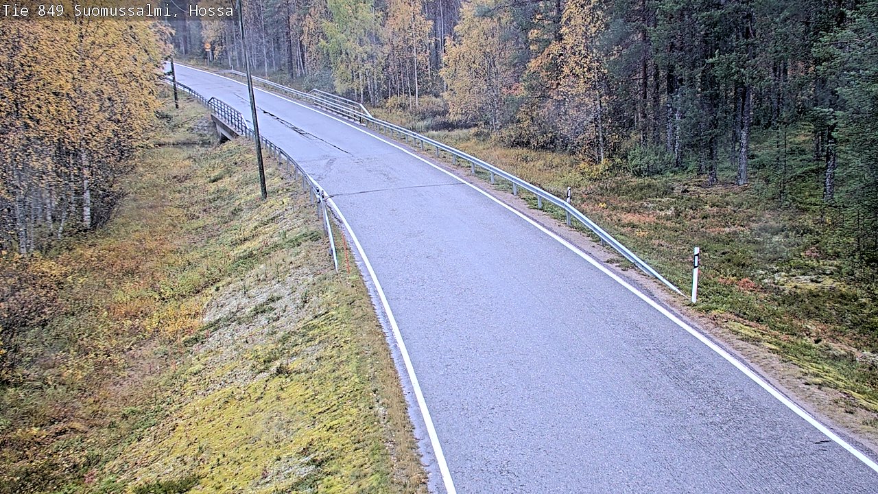 Kelikamerat Kuva Tie 843 Suomussalmi, Hossa, Suomussalmi, Kainuu