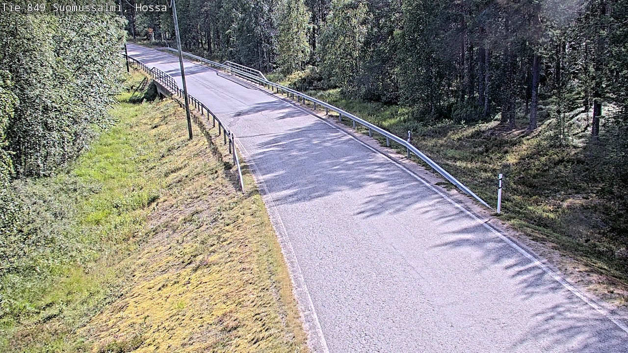 Kelikamerat Kuva Tie 843 Suomussalmi, Hossa, Suomussalmi, Kainuu