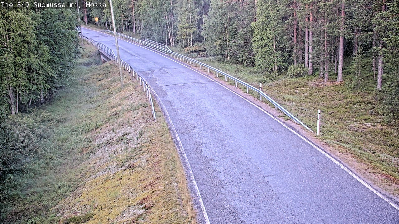 Kelikamerat Kuva Tie 843 Suomussalmi, Hossa, Suomussalmi, Kainuu