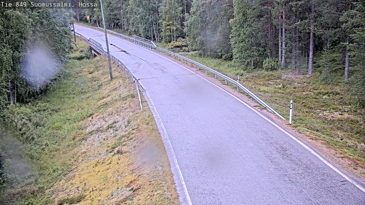 Kelikamerat Kuva Tie 843 Suomussalmi, Hossa, Suomussalmi, Kainuu