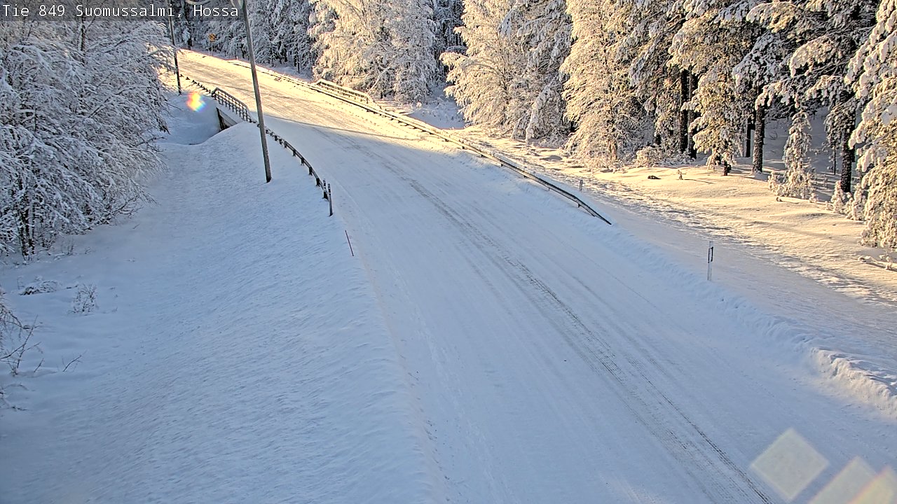 Kelikamerat Kuva Tie 843 Suomussalmi, Hossa, Suomussalmi, Kainuu