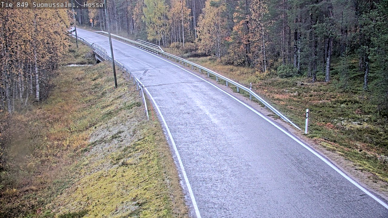 Kelikamerat Kuva Tie 843 Suomussalmi, Hossa, Suomussalmi, Kainuu