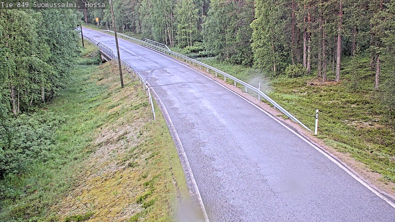 Kelikamerat Kuva Tie 843 Suomussalmi, Hossa, Suomussalmi, Kainuu