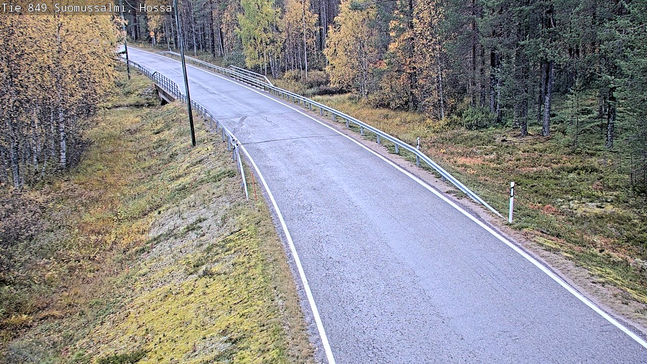 Kelikamerat Kuva Tie 843 Suomussalmi, Hossa, Suomussalmi, Kainuu
