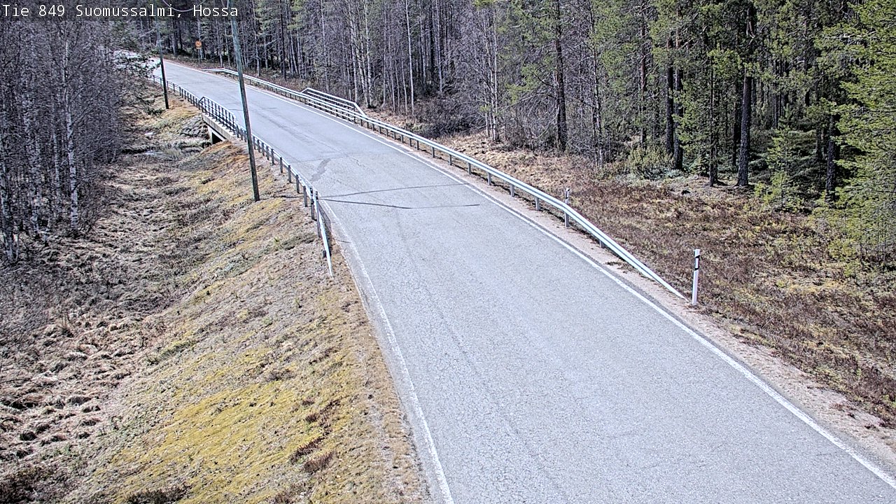 Kelikamerat Kuva Tie 843 Suomussalmi, Hossa, Suomussalmi, Kainuu