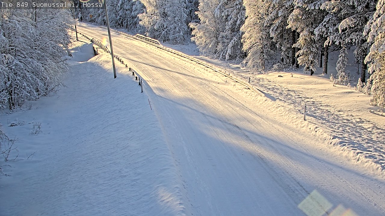 Kelikamerat Kuva Tie 843 Suomussalmi, Hossa, Suomussalmi, Kainuu