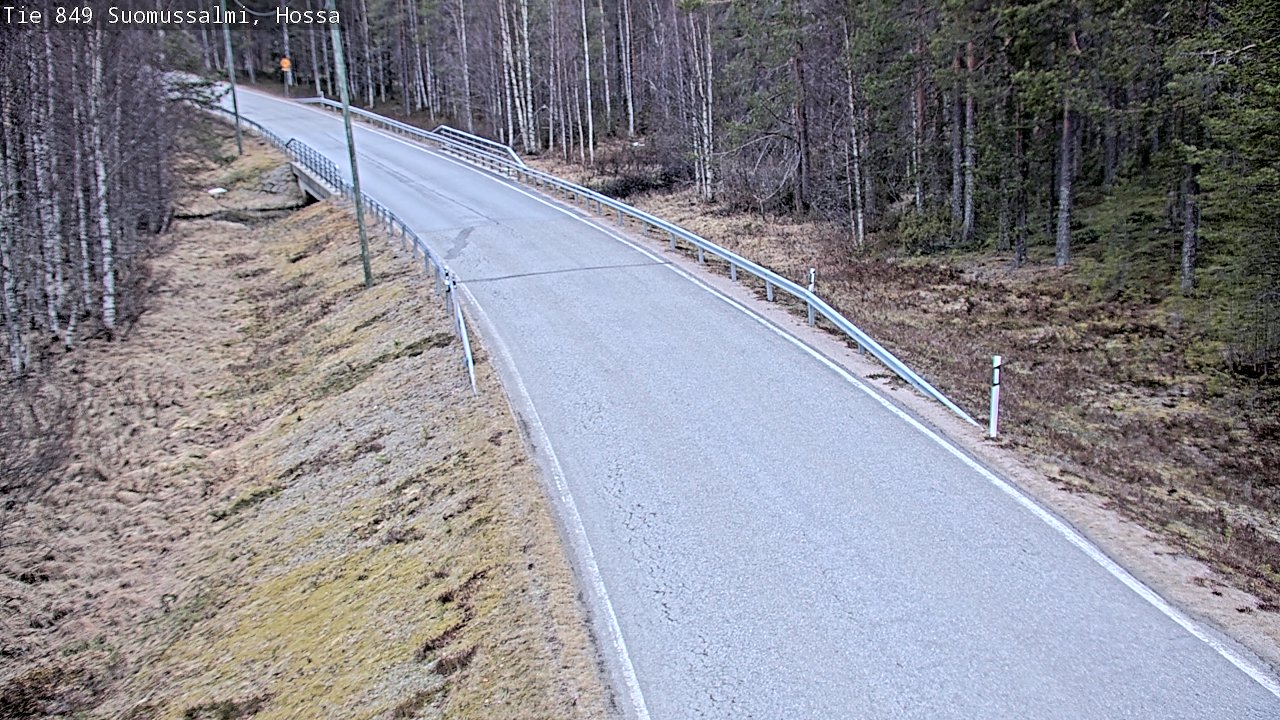 Kelikamerat Kuva Tie 843 Suomussalmi, Hossa, Suomussalmi, Kainuu