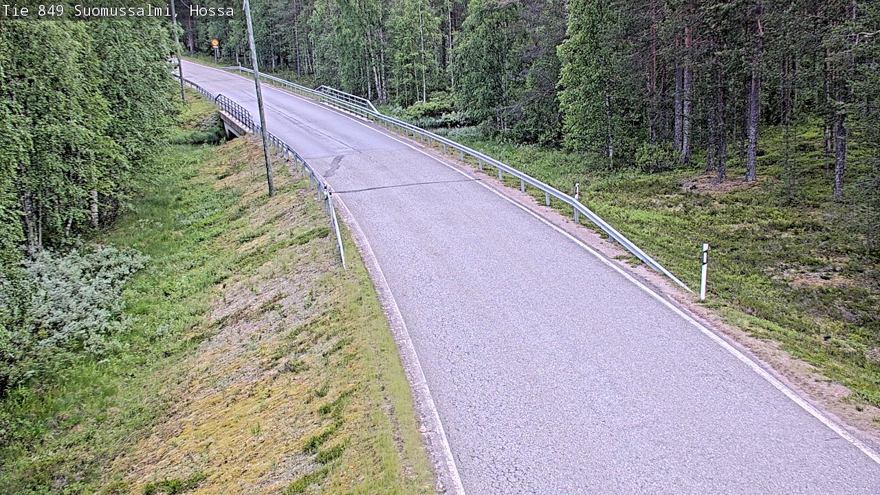 Kelikamerat Kuva Tie 843 Suomussalmi, Hossa, Suomussalmi, Kainuu