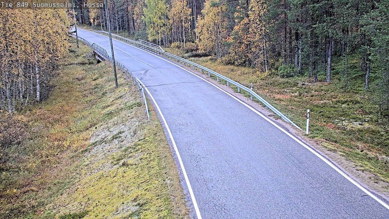 Kelikamerat Kuva Tie 843 Suomussalmi, Hossa, Suomussalmi, Kainuu