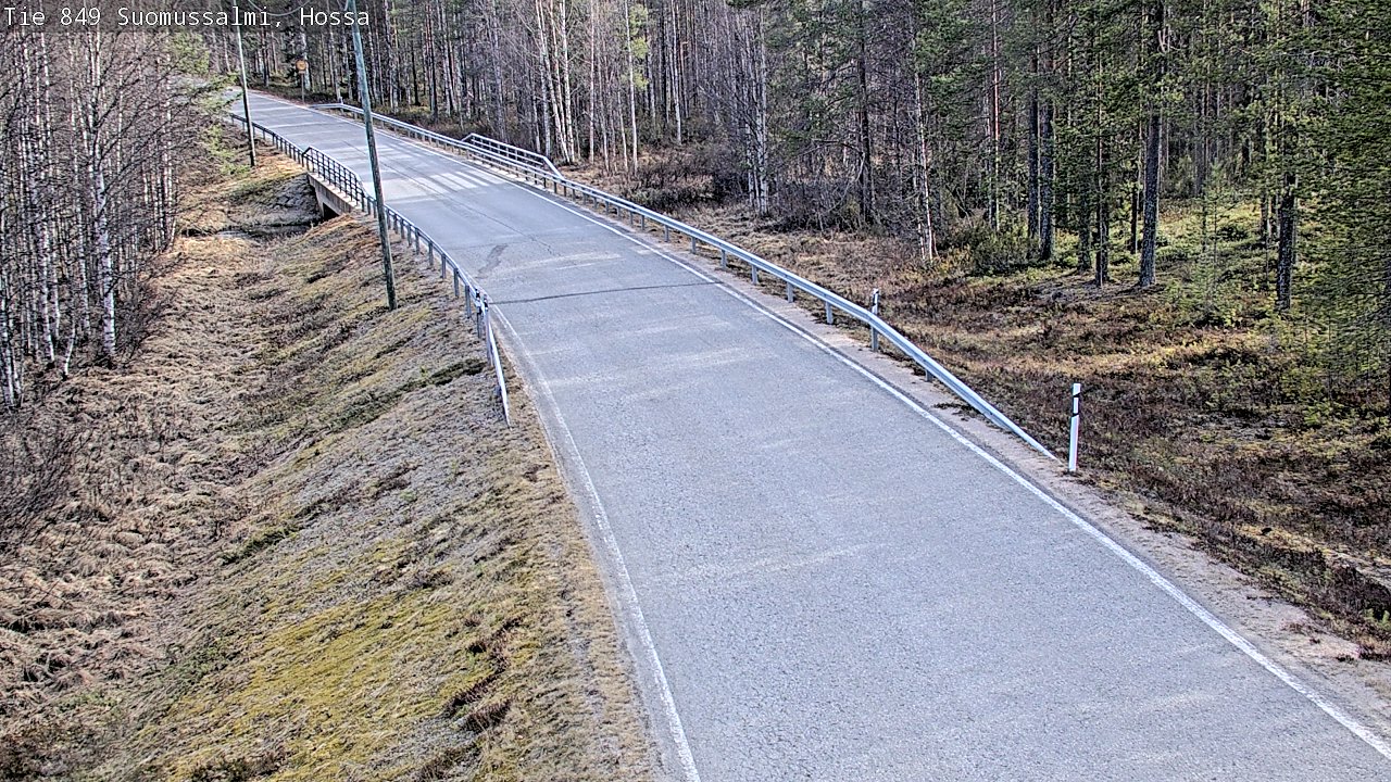 Kelikamerat Kuva Tie 843 Suomussalmi, Hossa, Suomussalmi, Kainuu