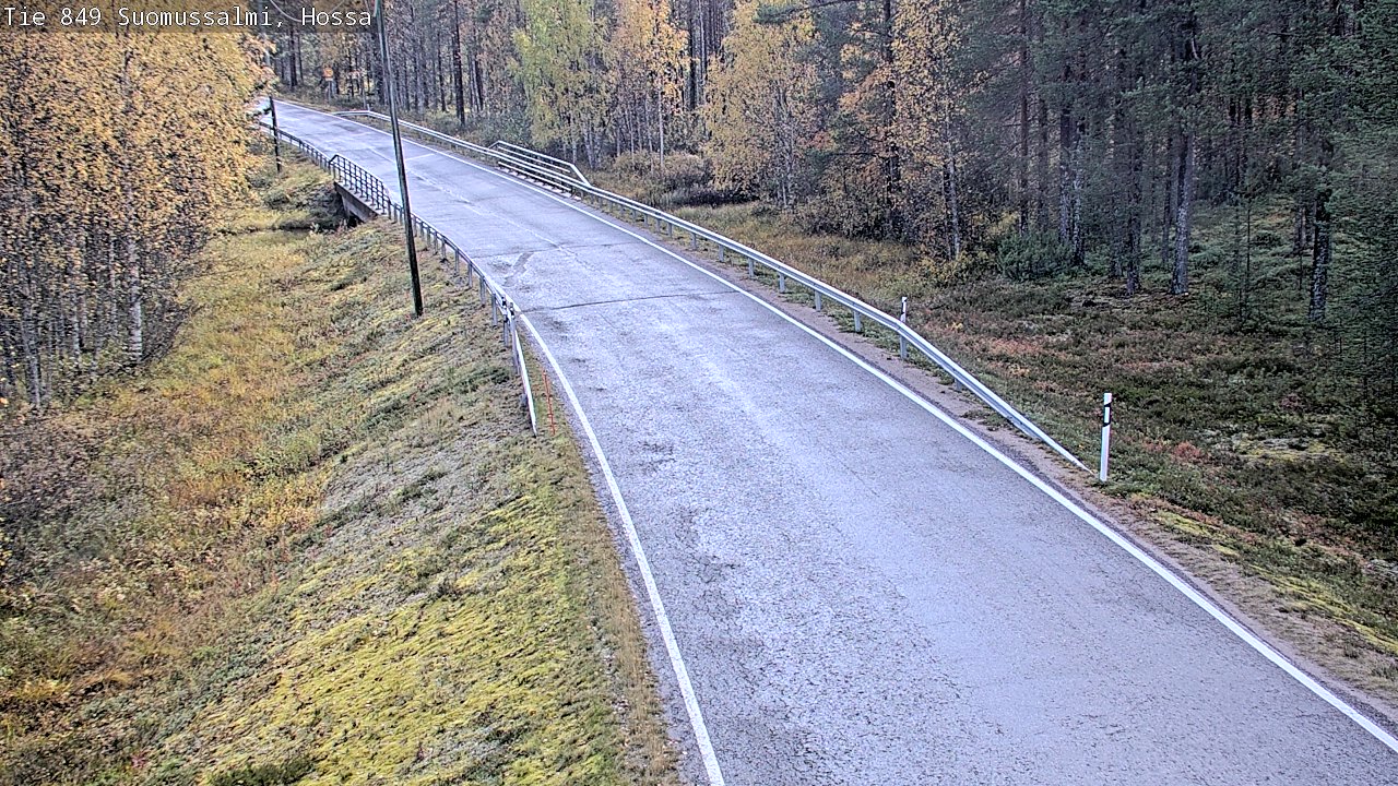 Kelikamerat Kuva Tie 843 Suomussalmi, Hossa, Suomussalmi, Kainuu
