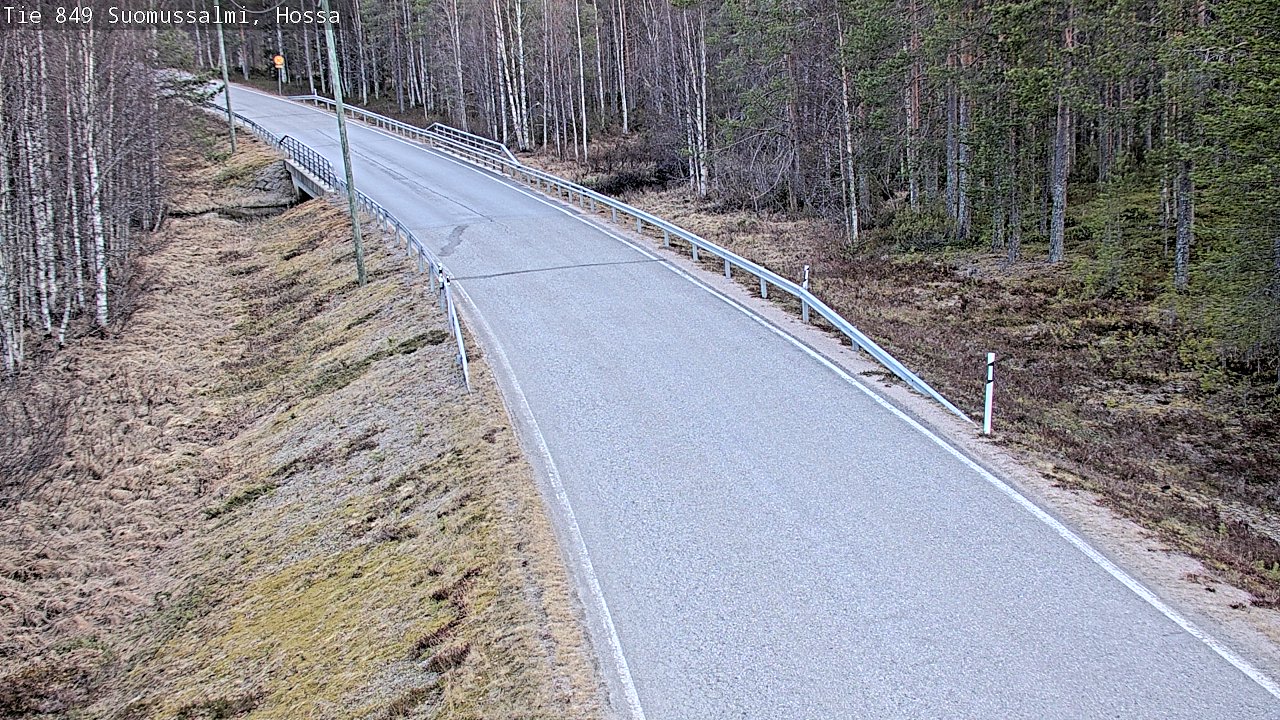 Kelikamerat Kuva Tie 843 Suomussalmi, Hossa, Suomussalmi, Kainuu