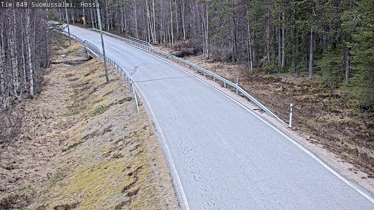 Kelikamerat Kuva Tie 843 Suomussalmi, Hossa, Suomussalmi, Kainuu