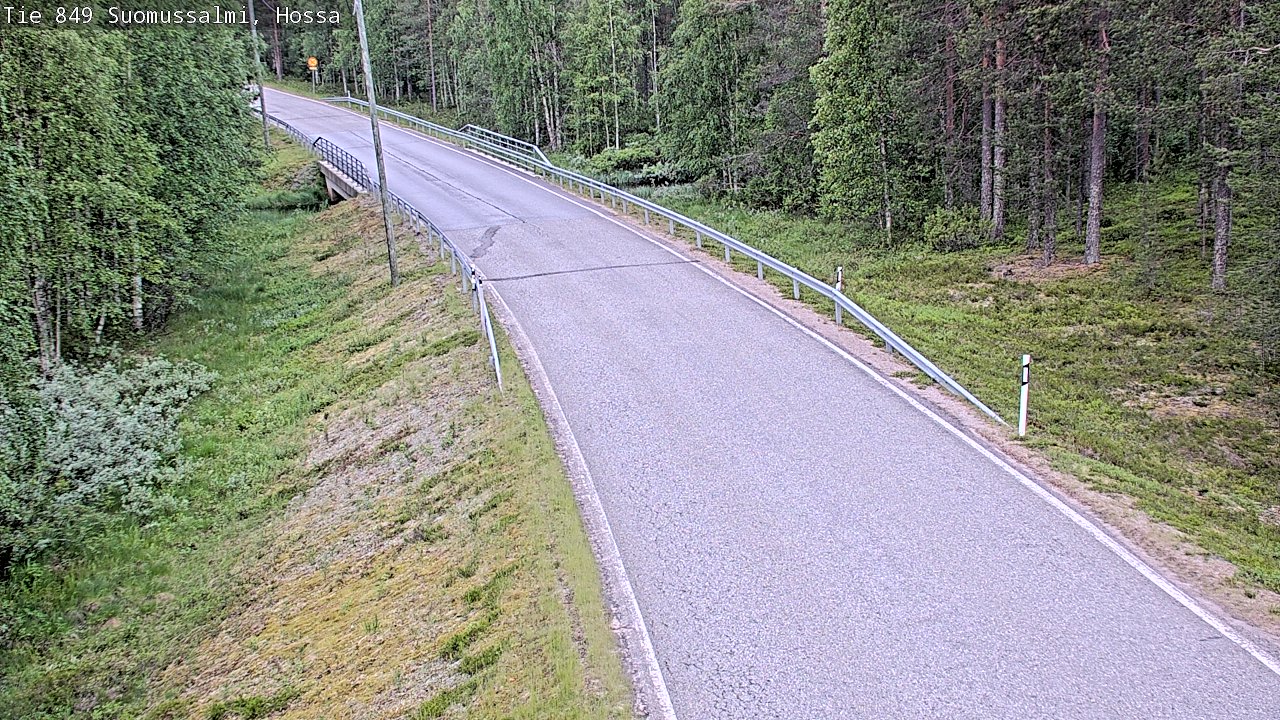 Kelikamerat Kuva Tie 843 Suomussalmi, Hossa, Suomussalmi, Kainuu