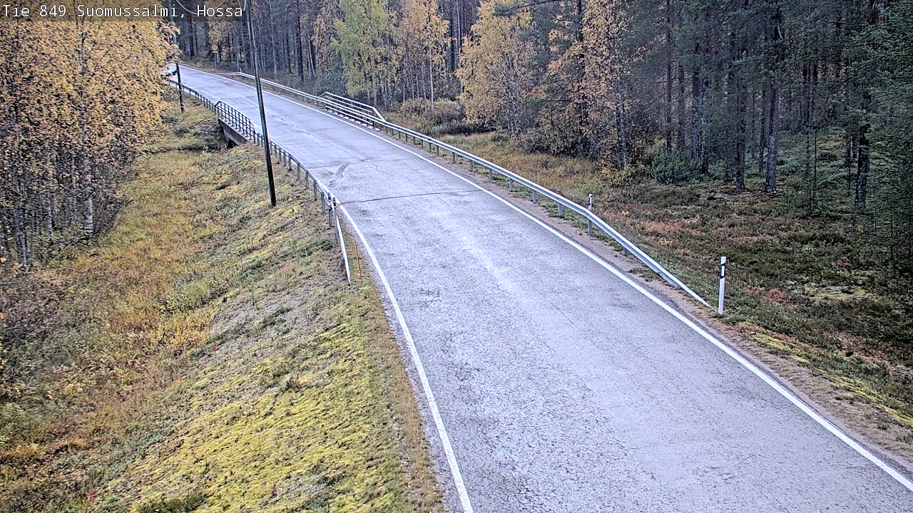 Kelikamerat Kuva Tie 843 Suomussalmi, Hossa, Suomussalmi, Kainuu