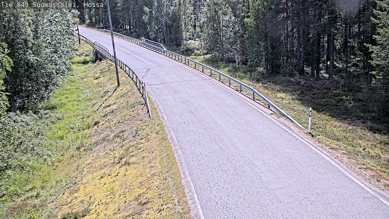 Kelikamerat Kuva Tie 843 Suomussalmi, Hossa, Suomussalmi, Kainuu