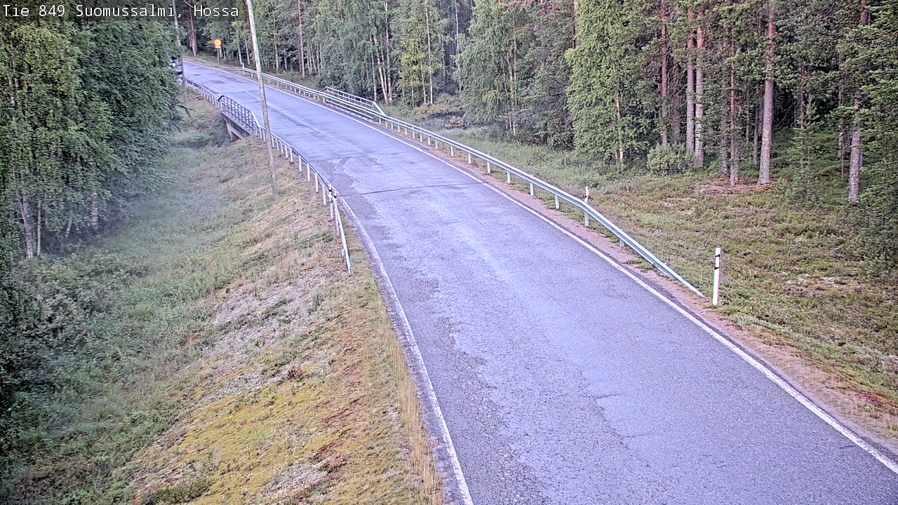 Kelikamerat Kuva Tie 843 Suomussalmi, Hossa, Suomussalmi, Kainuu