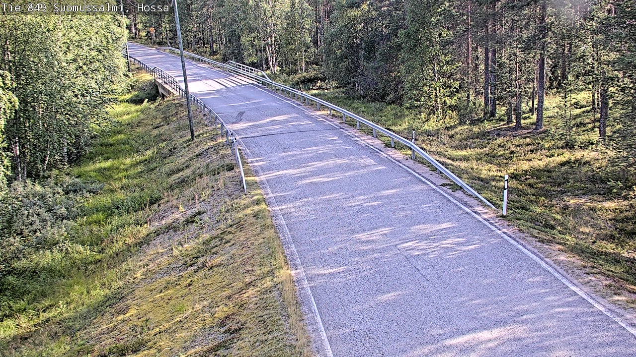 Kelikamerat Kuva Tie 843 Suomussalmi, Hossa, Suomussalmi, Kainuu
