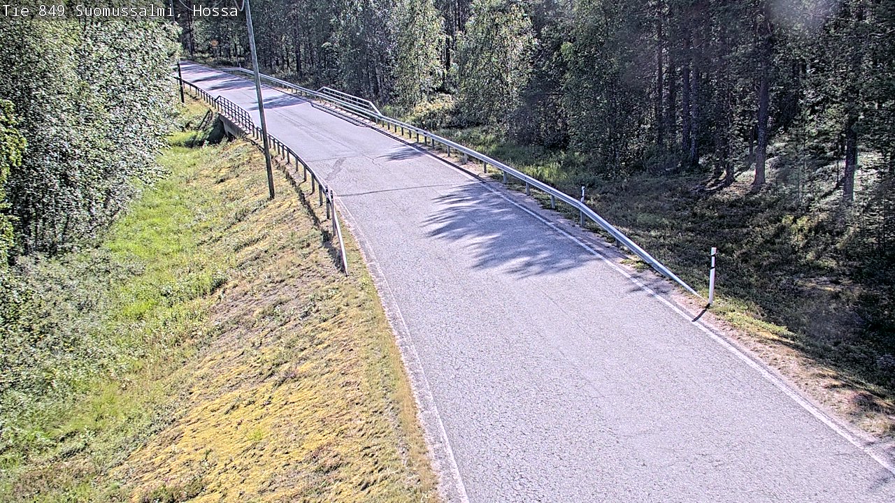 Kelikamerat Kuva Tie 843 Suomussalmi, Hossa, Suomussalmi, Kainuu