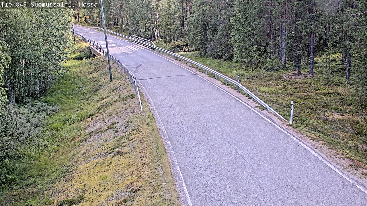 Kelikamerat Kuva Tie 843 Suomussalmi, Hossa, Suomussalmi, Kainuu
