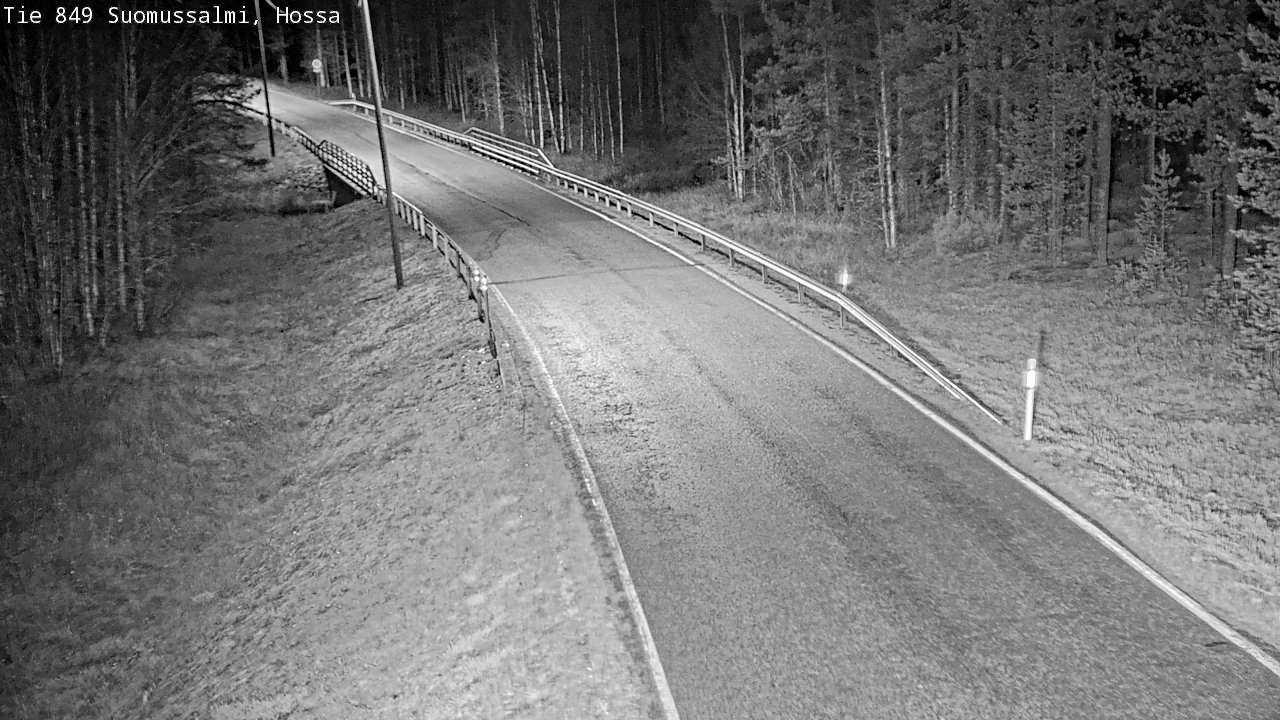 Kelikamerat Kuva Tie 843 Suomussalmi, Hossa, Suomussalmi, Kainuu