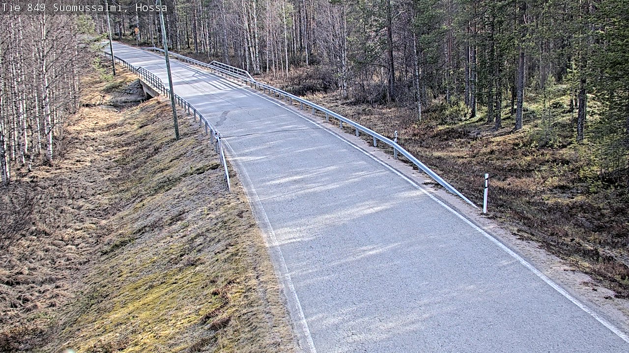 Kelikamerat Kuva Tie 843 Suomussalmi, Hossa, Suomussalmi, Kainuu