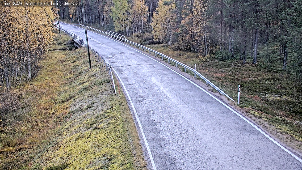 Kelikamerat Kuva Tie 843 Suomussalmi, Hossa, Suomussalmi, Kainuu
