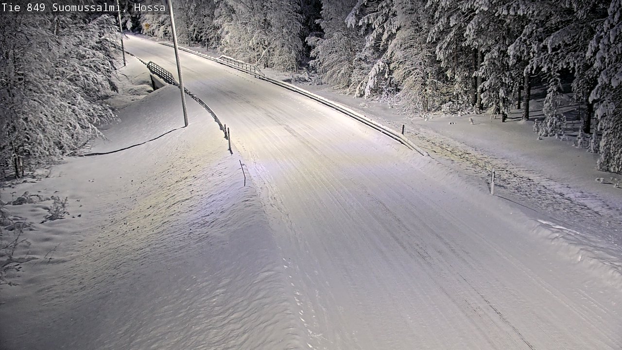 Kelikamerat Kuva Tie 843 Suomussalmi, Hossa, Suomussalmi, Kainuu