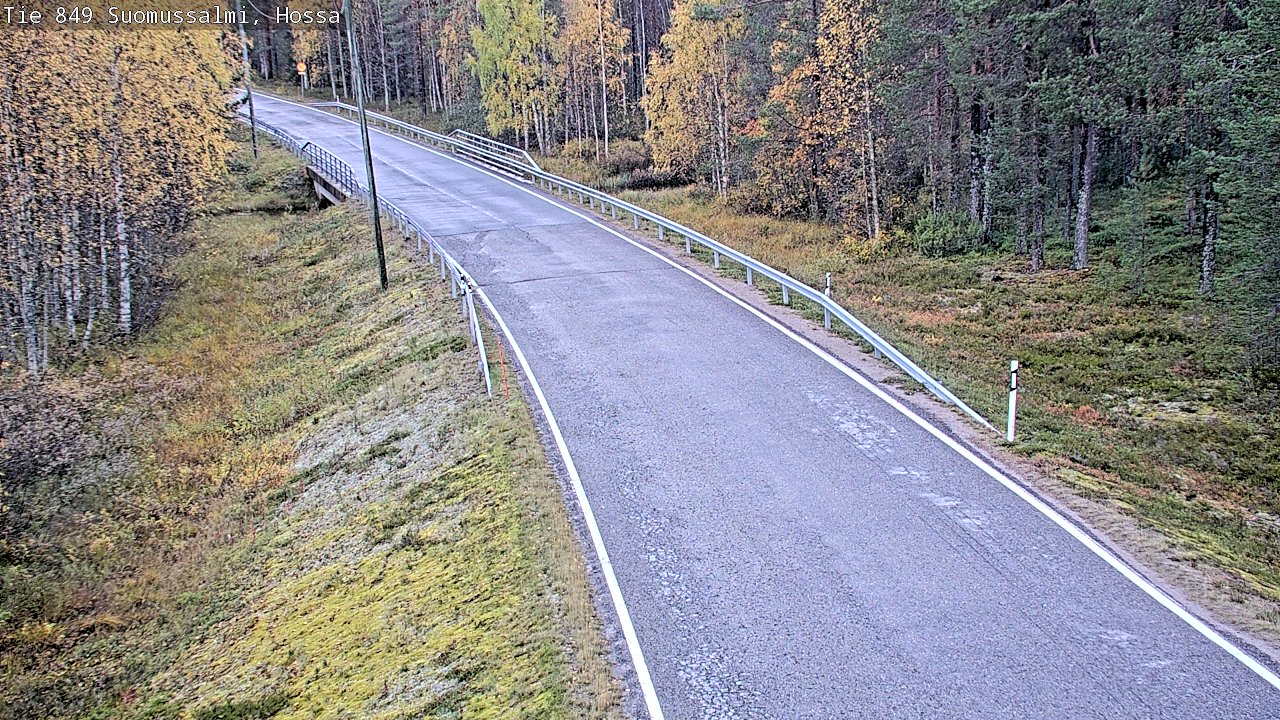 Kelikamerat Kuva Tie 843 Suomussalmi, Hossa, Suomussalmi, Kainuu