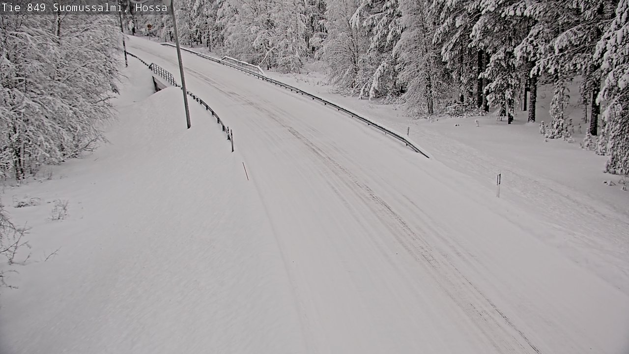 Kelikamerat Kuva Tie 843 Suomussalmi, Hossa, Suomussalmi, Kainuu