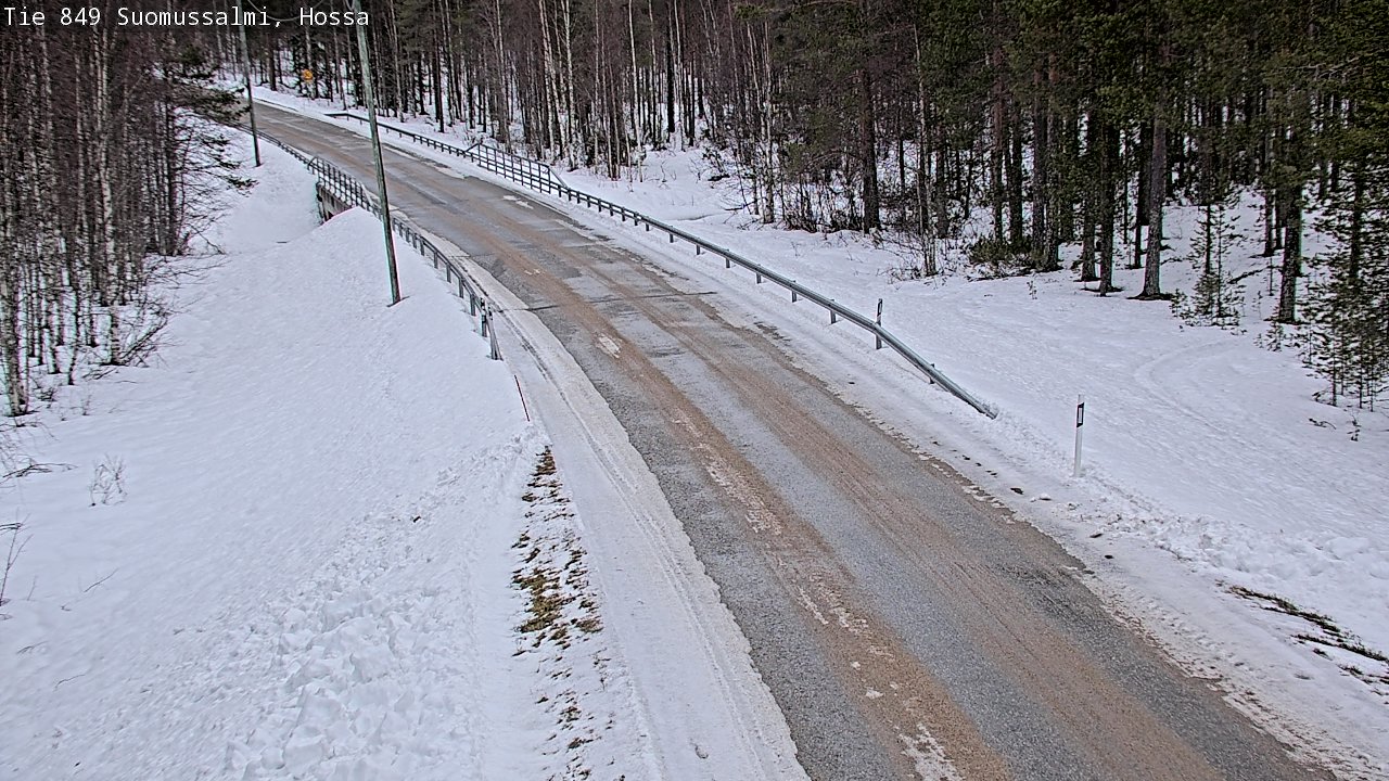 Kelikamerat Kuva Tie 843 Suomussalmi, Hossa, Suomussalmi, Kainuu