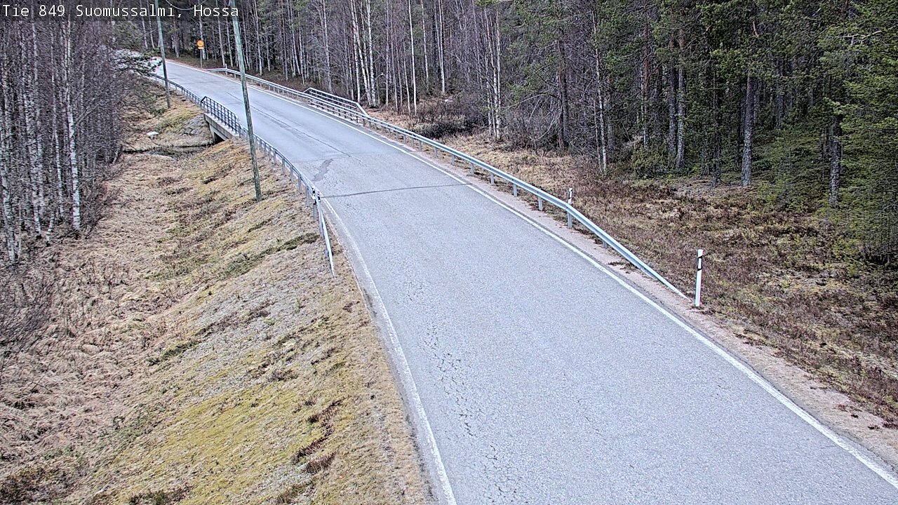 Kelikamerat Kuva Tie 843 Suomussalmi, Hossa, Suomussalmi, Kainuu