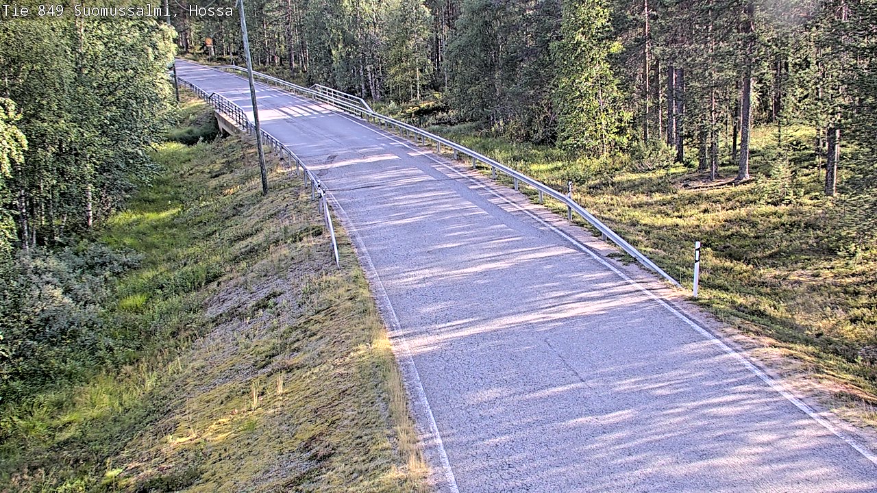 Kelikamerat Kuva Tie 843 Suomussalmi, Hossa, Suomussalmi, Kainuu