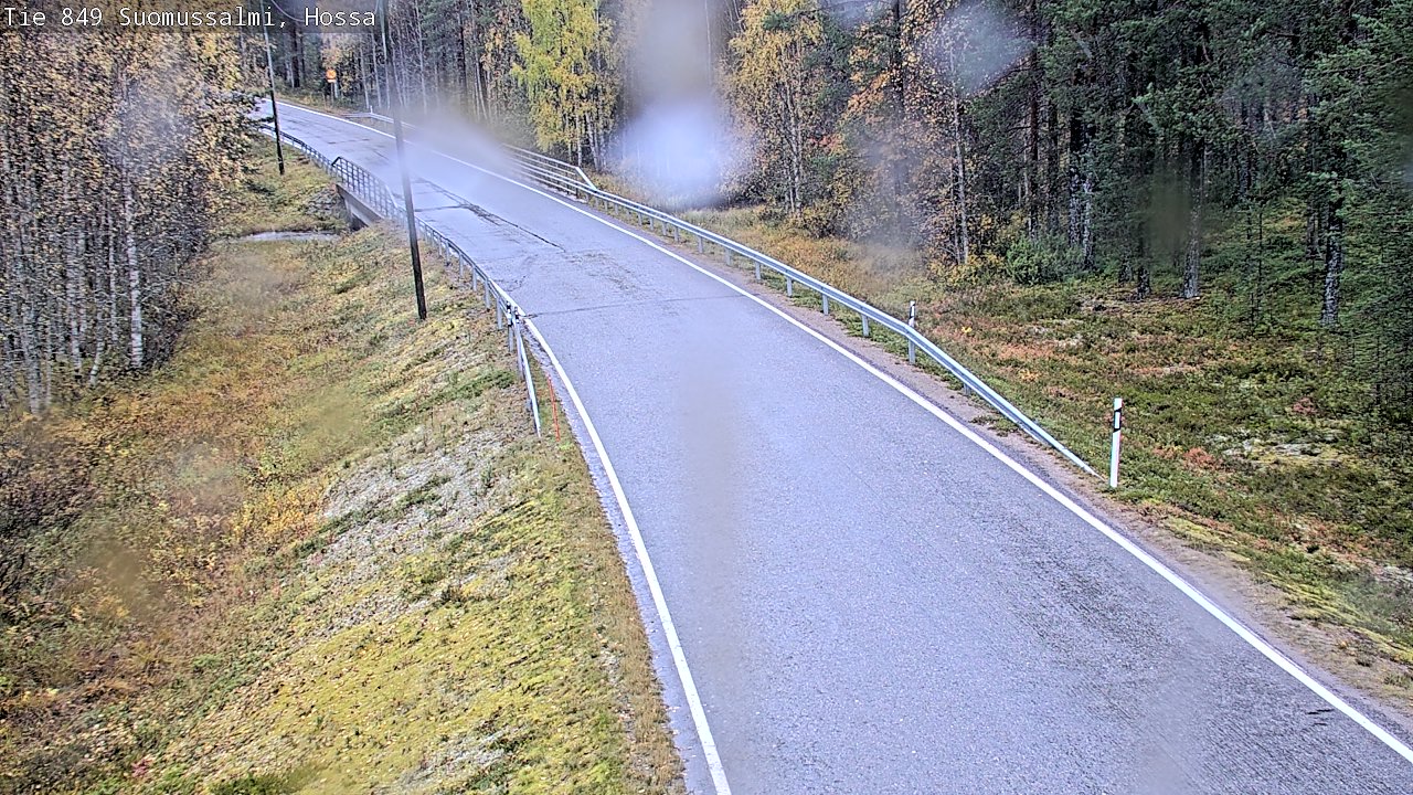 Weather Camera Image Road 950 843 Suomussalmi, Hossa, Suomussalmi, Kainuu