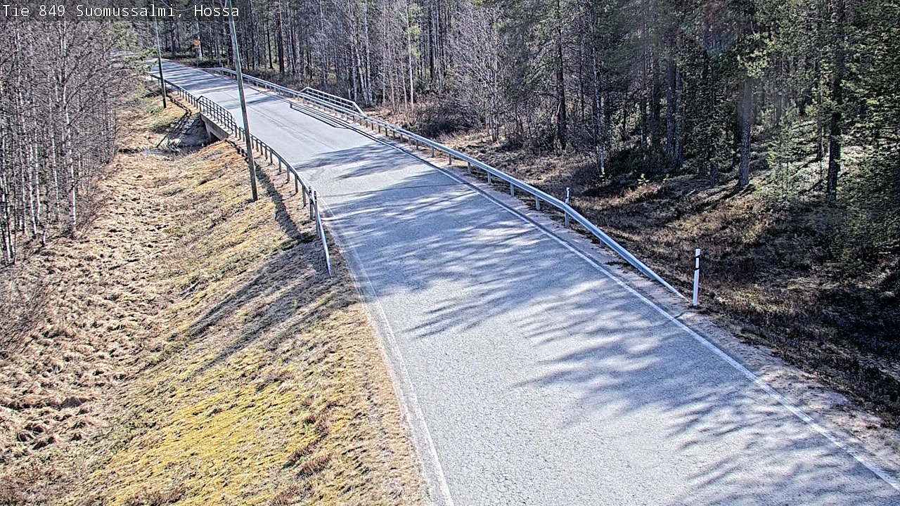 Kelikamerat Kuva Tie 843 Suomussalmi, Hossa, Suomussalmi, Kainuu