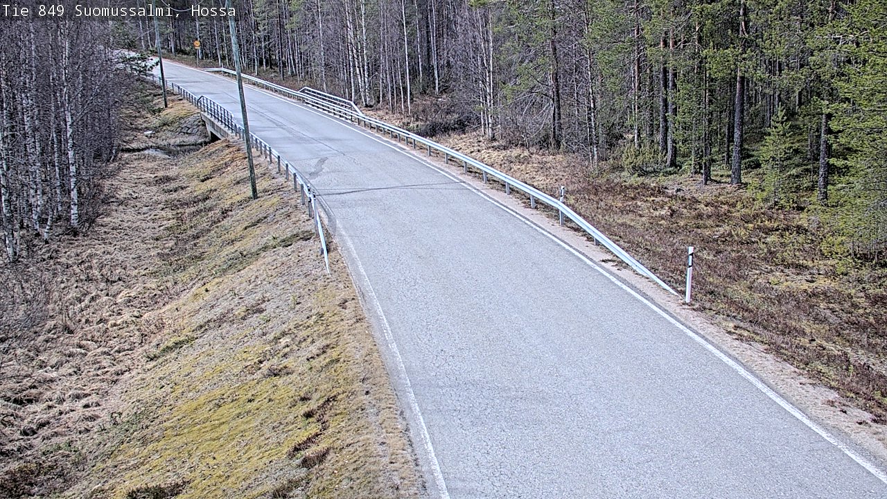 Kelikamerat Kuva Tie 843 Suomussalmi, Hossa, Suomussalmi, Kainuu