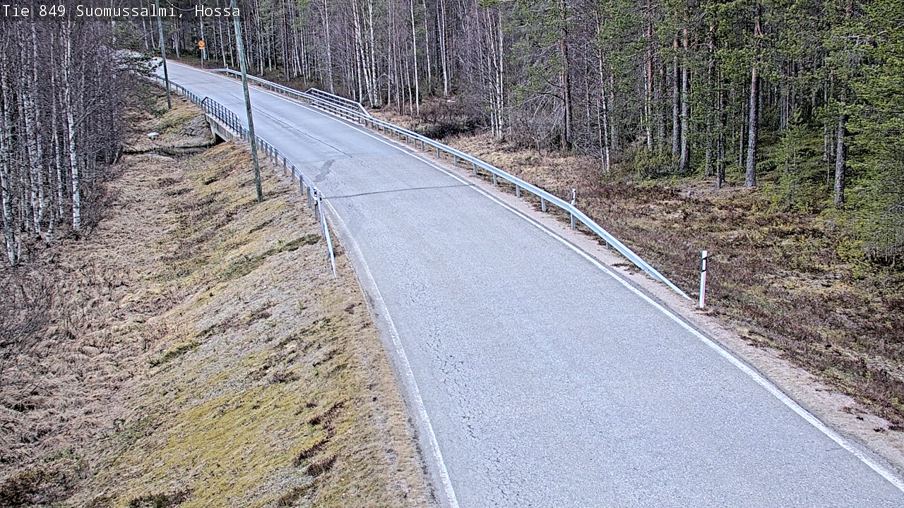 Kelikamerat Kuva Tie 843 Suomussalmi, Hossa, Suomussalmi, Kainuu