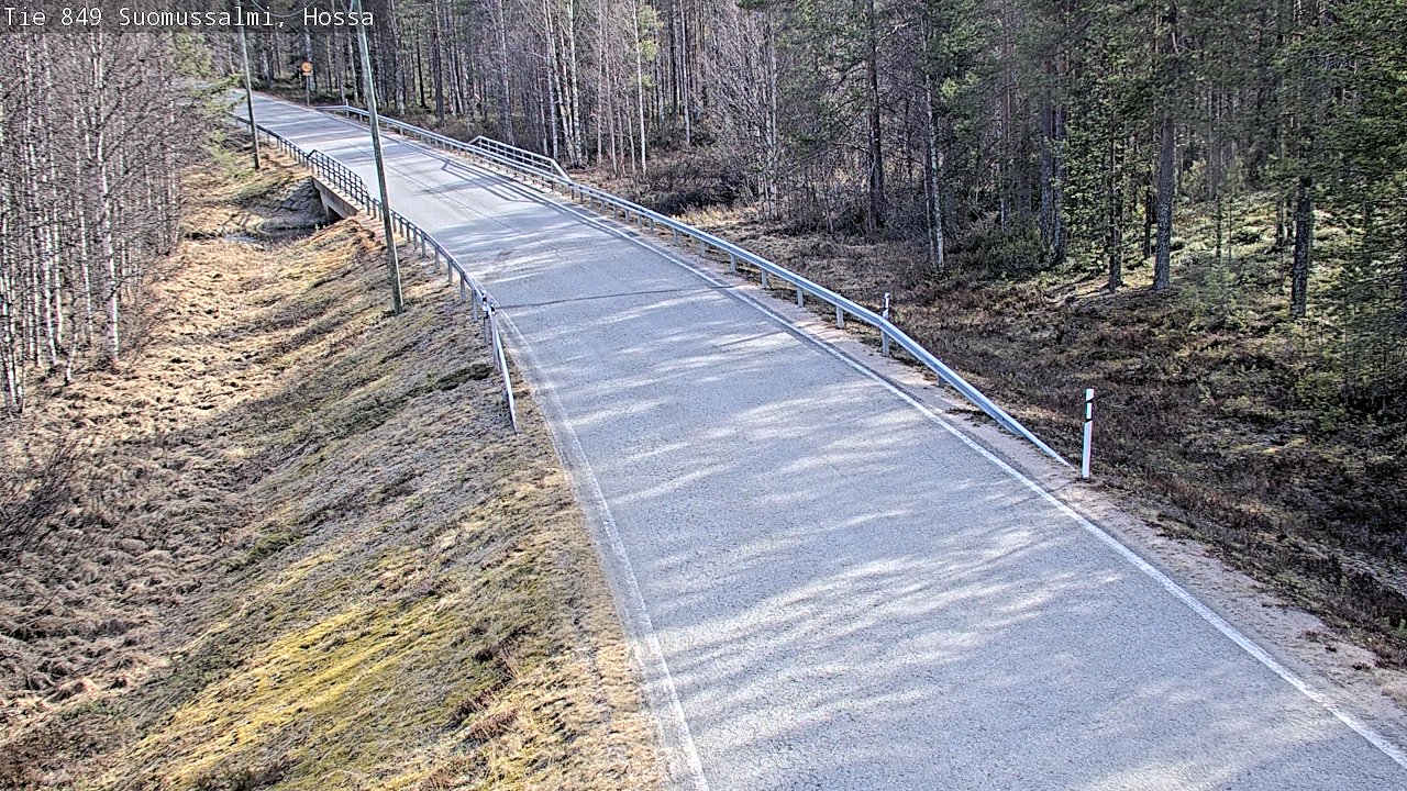 Kelikamerat Kuva Tie 843 Suomussalmi, Hossa, Suomussalmi, Kainuu