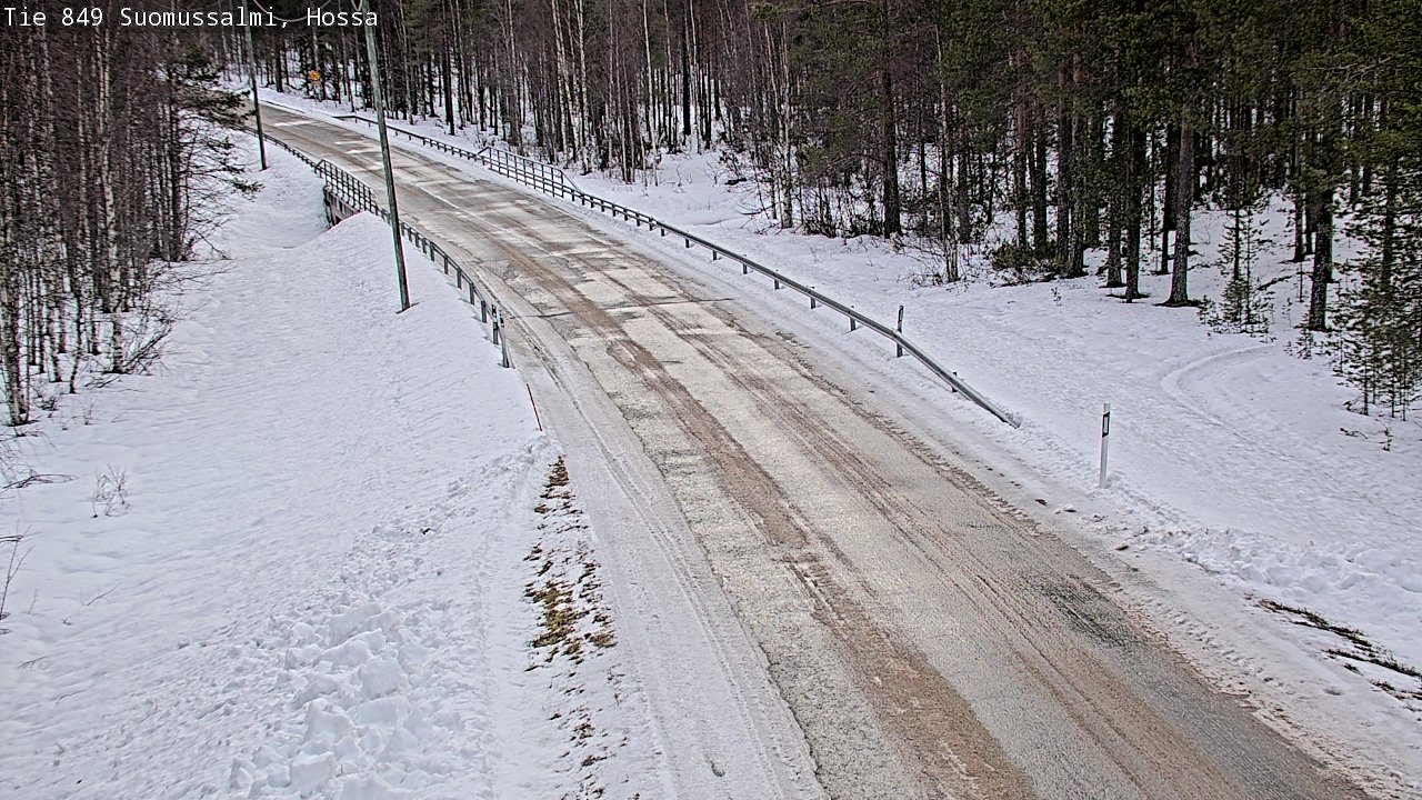 Kelikamerat Kuva Tie 843 Suomussalmi, Hossa, Suomussalmi, Kainuu