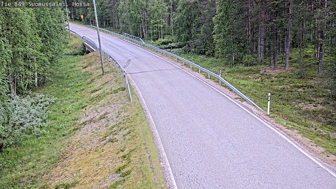 Kelikamerat Kuva Tie 843 Suomussalmi, Hossa, Suomussalmi, Kainuu