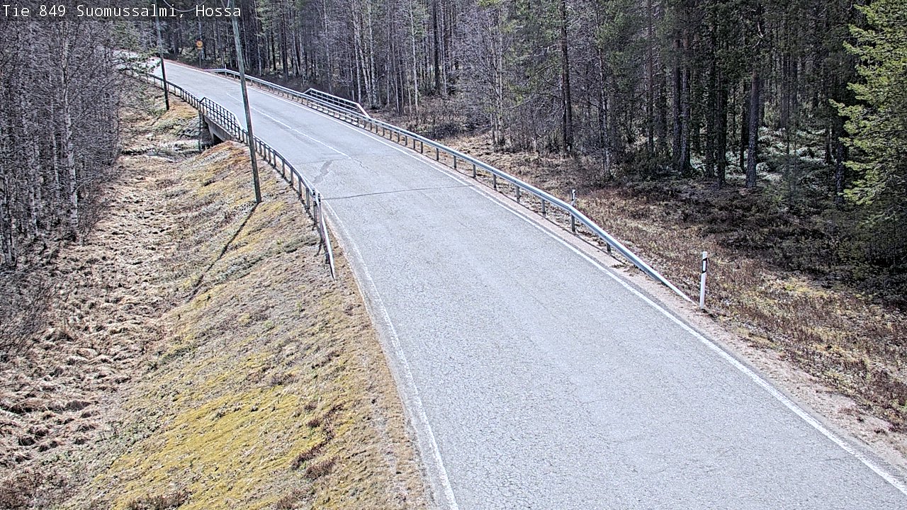 Kelikamerat Kuva Tie 843 Suomussalmi, Hossa, Suomussalmi, Kainuu