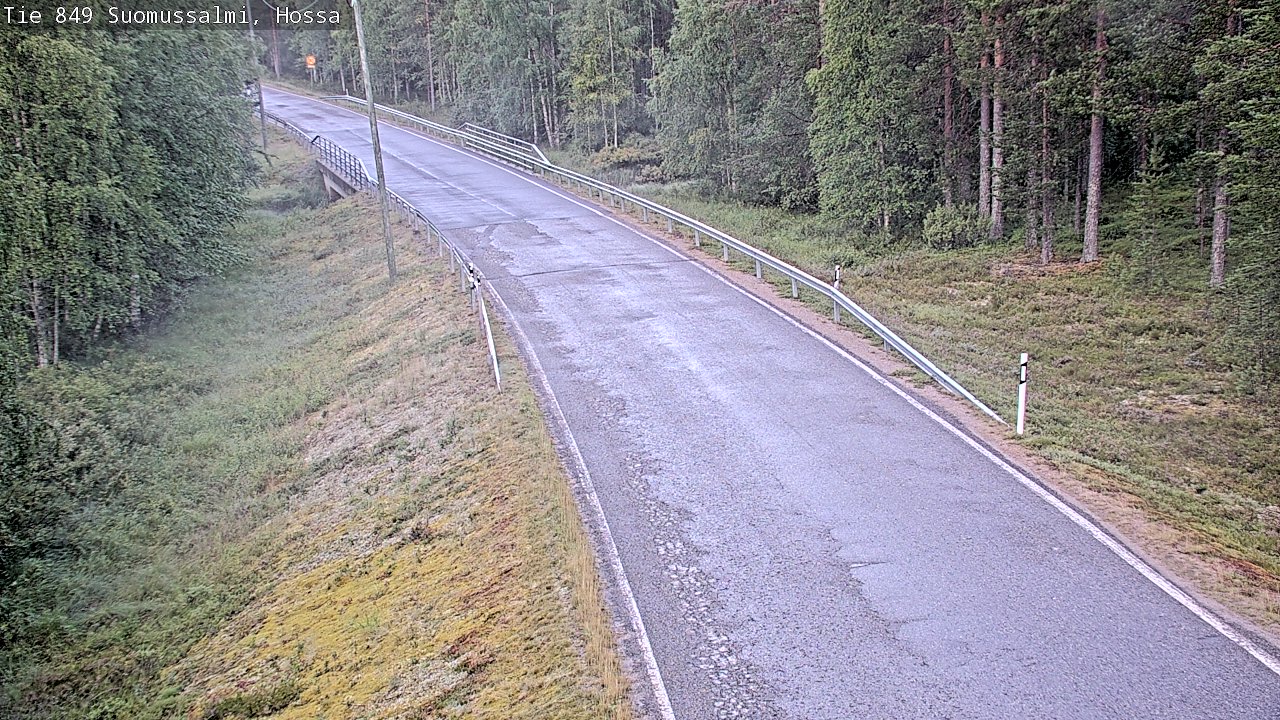 Kelikamerat Kuva Tie 843 Suomussalmi, Hossa, Suomussalmi, Kainuu